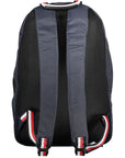 Tommy Hilfiger Blue Polyester Men Backpack