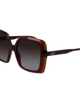 Karl Lagerfeld Red Acetate Sunglasses