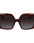 Karl Lagerfeld Red Acetate Sunglasses