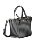 Tommy Hilfiger Black Polyethylene Women Handbag