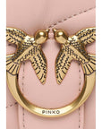 PINKO Pink Leather Handbag