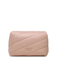PINKO Pink Leather Handbag