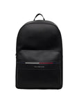 Tommy Hilfiger Black Polyethylene Backpack