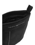 Tommy Hilfiger Black Polyethylene Messenger Bag