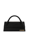 Jacquemus Elegant Black Leather Handbag