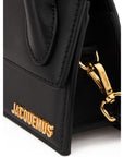 Jacquemus Elegant Black Leather Handbag
