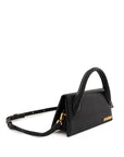 Jacquemus Elegant Black Leather Handbag