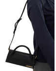 Jacquemus Elegant Black Leather Handbag