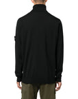 Stone Island Black Wool Vergine Sweater