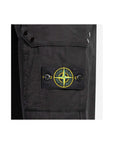 Stone Island Black Cotton Men's Tracksuit Trouser