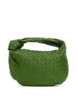 Bottega Veneta Green Leather Handbag
