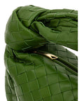 Bottega Veneta Green Leather Handbag