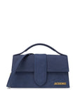 Jacquemus Navy Blue Scamosciato Handbag