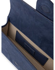 Jacquemus Navy Blue Scamosciato Handbag