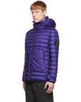 Stone Island Purple Nylon Jacket
