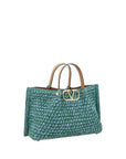 Valentino Garavani Raffia Tote Bag