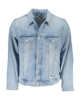 Tommy Hilfiger Light Blue Cotton Jacket