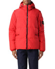 Stone Island Red Nylon Jacket