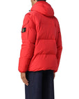 Stone Island Red Nylon Jacket