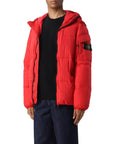 Stone Island Red Nylon Jacket