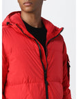 Stone Island Red Nylon Jacket