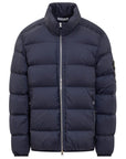 Stone Island Blue Nylon Jacket