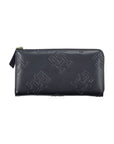 Tommy Hilfiger Elegant Blue Zip-Around Wallet