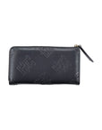 Tommy Hilfiger Elegant Blue Zip-Around Wallet