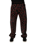 Dolce & Gabbana Black Cherry Cotton Straight Men Denim Jeans