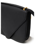 Bottega Veneta Black Leather Shoulder Bag