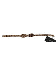 Dolce & Gabbana Brown Silk Ties & Bowty