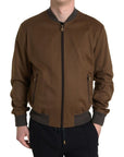 Dolce & Gabbana Brown Cashmere Jacket