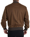 Dolce & Gabbana Brown Cashmere Jacket