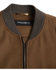 Dolce & Gabbana Brown Cashmere Jacket