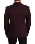Dolce & Gabbana Purple Cotton Blazer