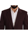 Dolce & Gabbana Purple Cotton Blazer