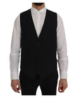 Dolce & Gabbana Blue Rayon Vest