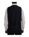 Dolce & Gabbana Blue Rayon Vest