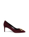 Dee Ocleppo Bordeaux SCAMOSCIATO Pump