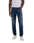 Replay Blue Cotton Jeans & Pant