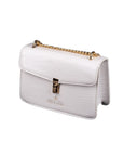 Egon Von Furstenberg White Synthetic Material Crossbody Bag