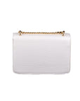 Egon Von Furstenberg White Synthetic Material Crossbody Bag