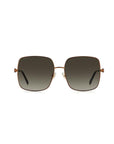 Jimmy Choo Brown Metal Sunglasses