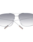 Ermenegildo Zegna Gray Metal Sunglasses