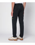 Stone Island Blue Cotton Jeans & Pant