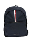 Tommy Hilfiger Sleek Blue Backpack with Laptop Holder