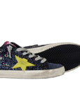 Golden Goose Blue Leather Sneaker