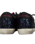 Golden Goose Blue Leather Sneaker