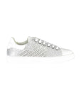 Emporio Armani Silver Polyester Women Sneaker