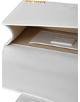 Jacquemus White Leather Handbag